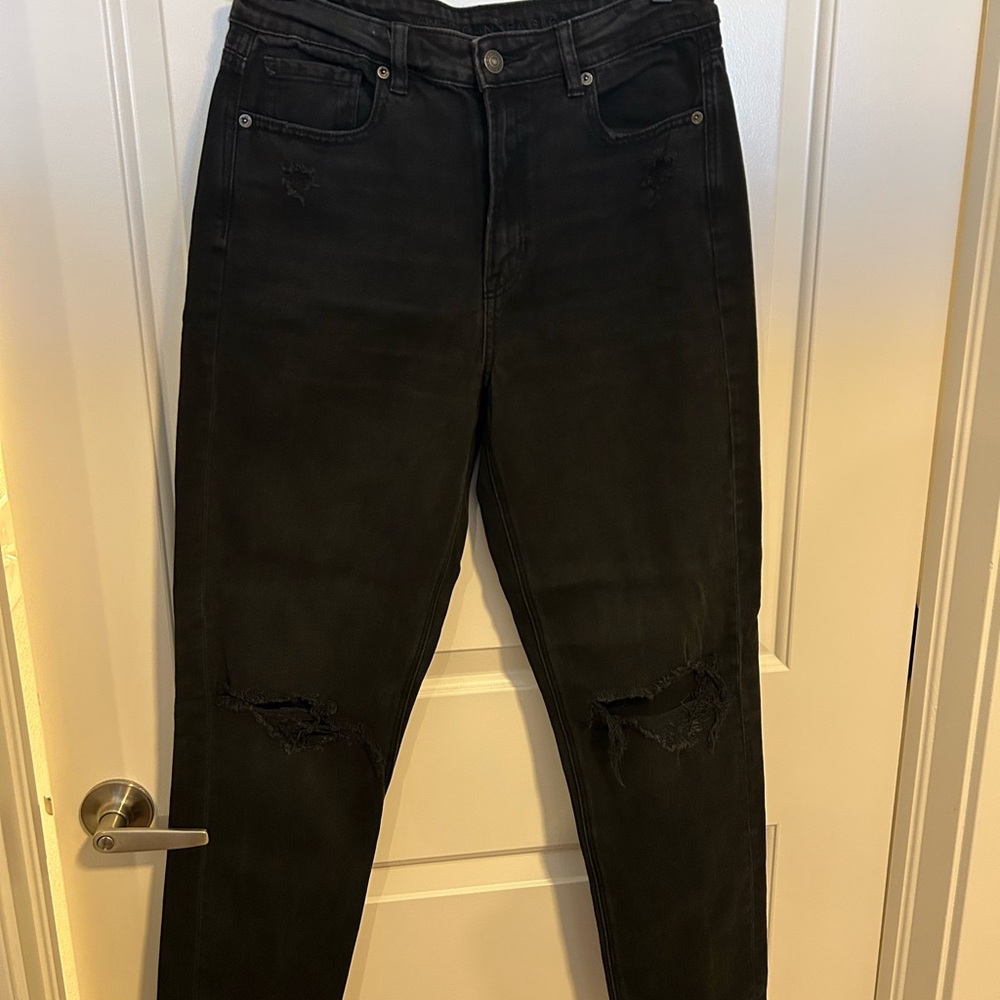 American Eagle Outfitters Black Denim Pants
